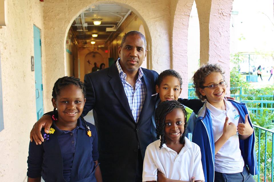 Jesse McCray Career day Gallon