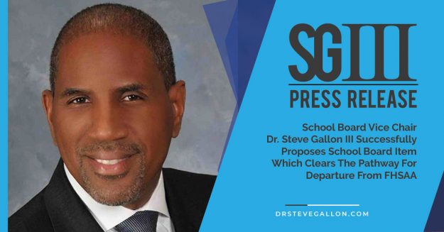 Departure from FHSAA